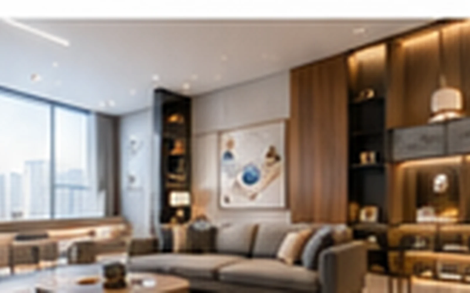 Premium workspace interior finishing