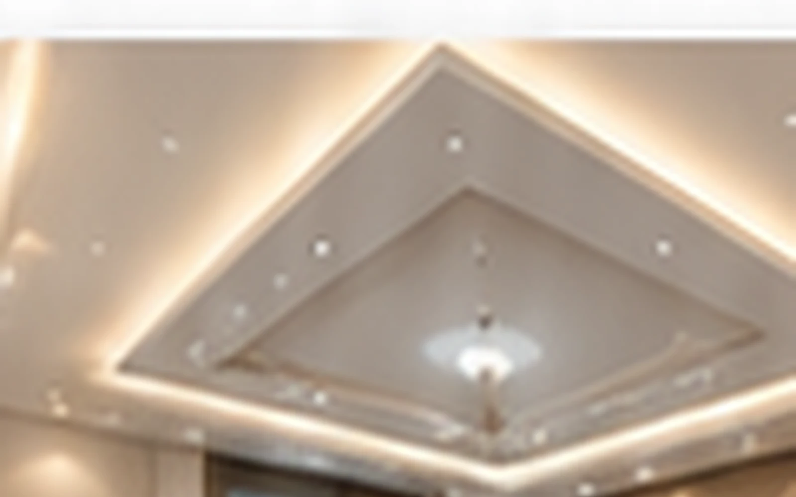 Apartment ceiling and woodwork finishing