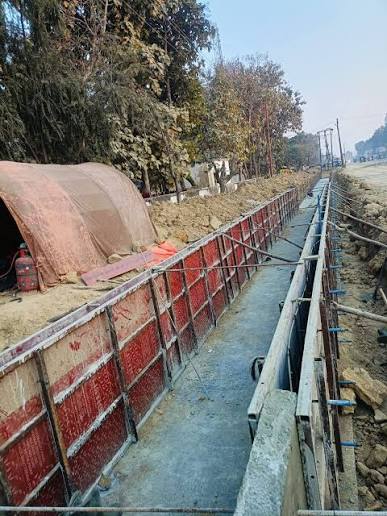 RCC Drain Construction
