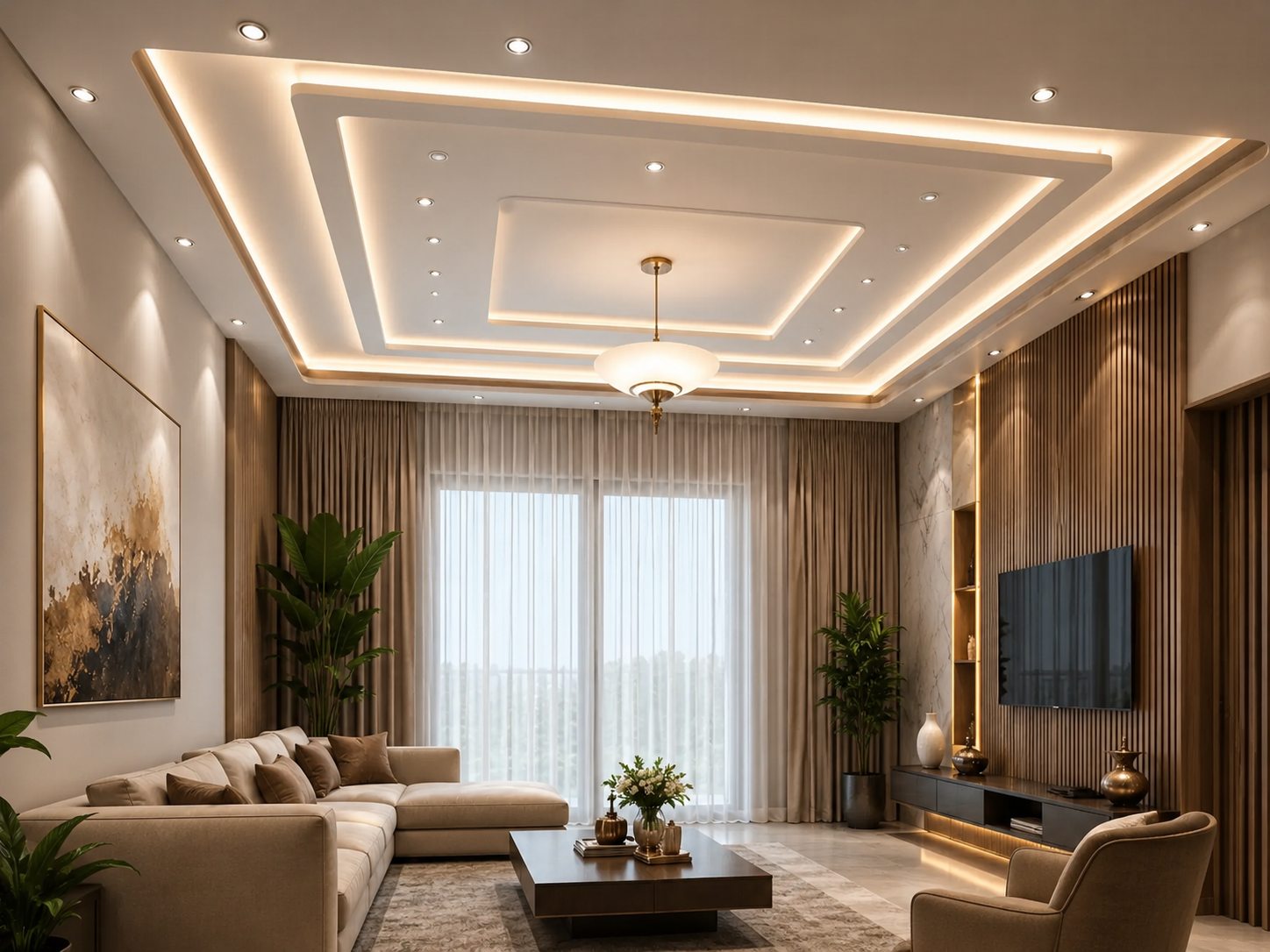 False Ceiling & Wood Works