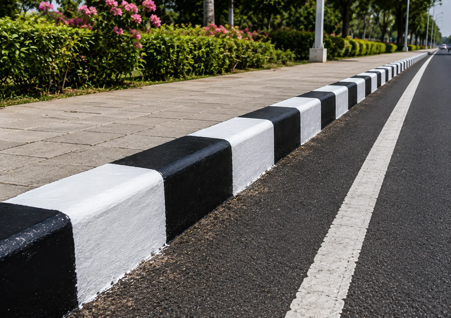 Kerb Painting & Road Furniture
